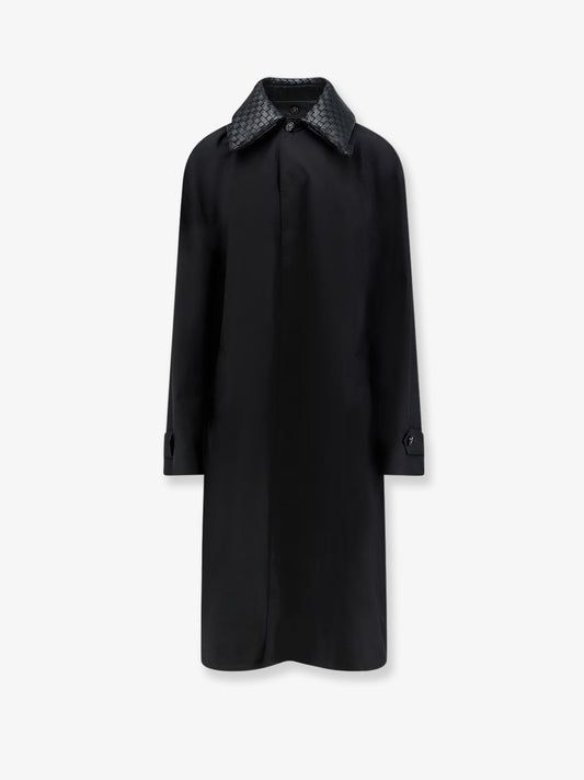Cappotto in lana e seta