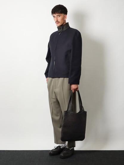 Veneto leather shoulder bag with Intrecciato motif thumbnail
