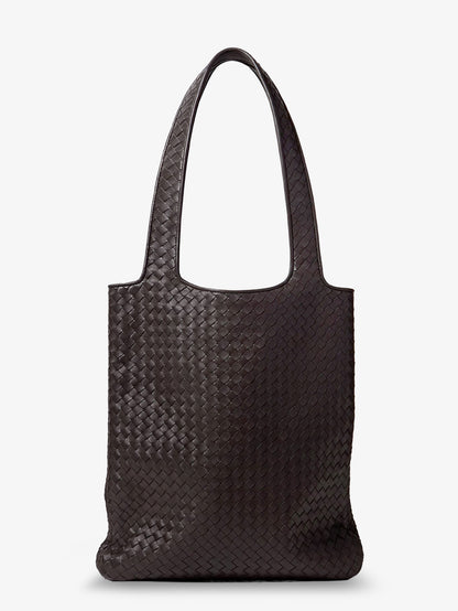 Borsa a spalla Veneto in pelle con motivo Intrecciato thumbnail