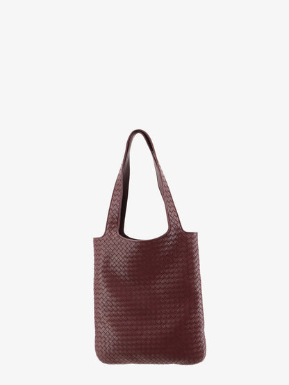 Borsa a spalla Veneto in pelle con motivo Intrecciato thumbnail