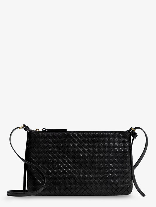 Pochette Intrecciato Piccolo medium with shoulder strap