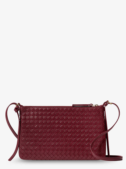 Piccolo Intrecciato Clutch with shoulder strap thumbnail