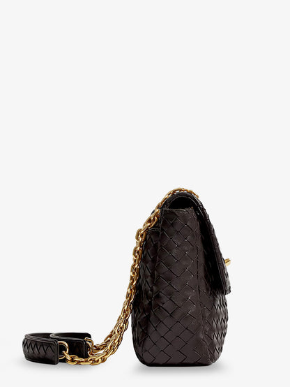 Madison leather shoulder bag with Knot detail thumbnail