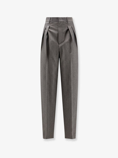 Pantaloni in lana e mohair con pinces thumbnail