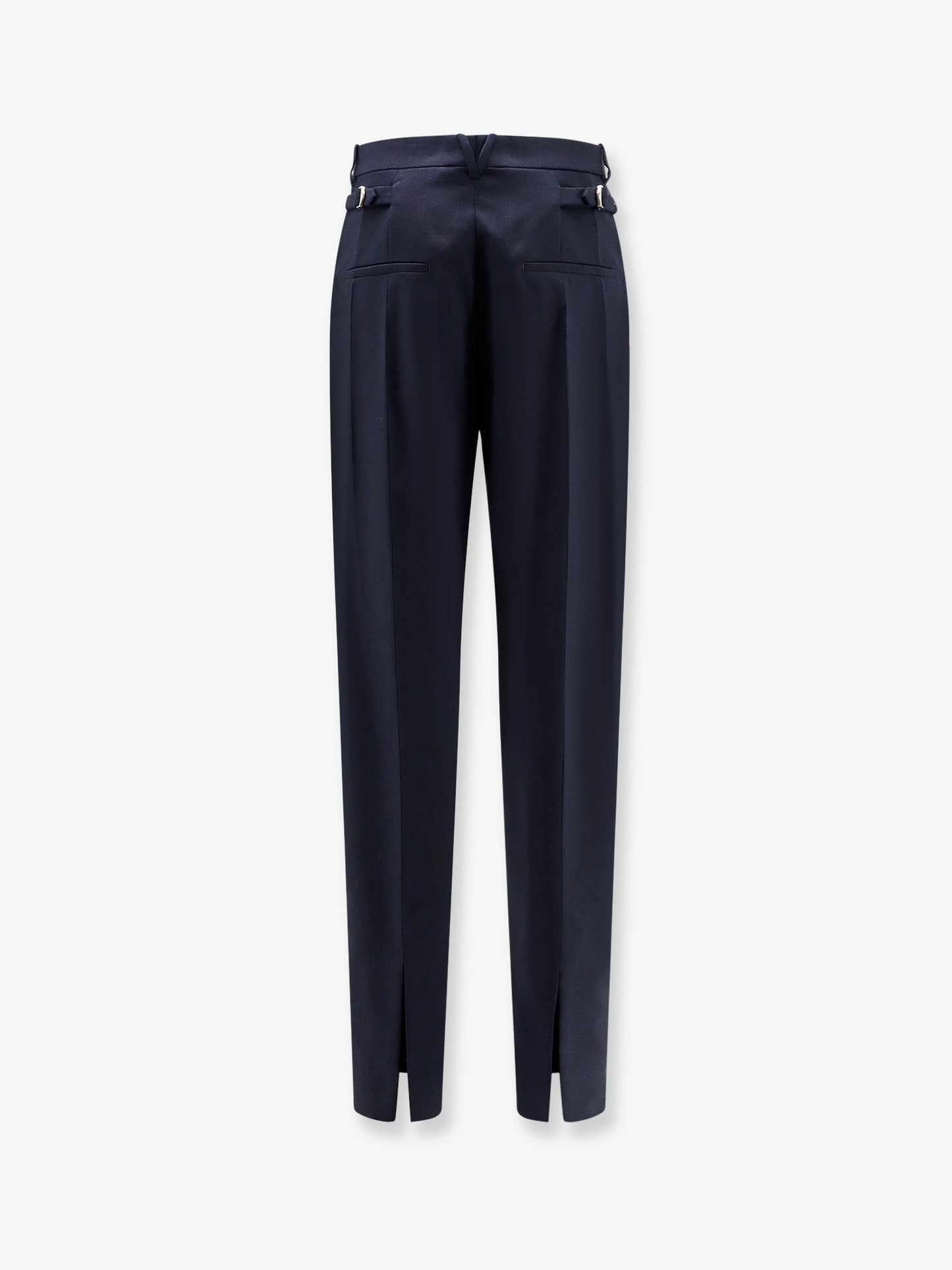 Pantaloni tailored in lana