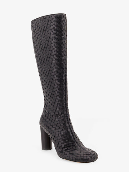 Cherry Boots with braided pattern thumbnail