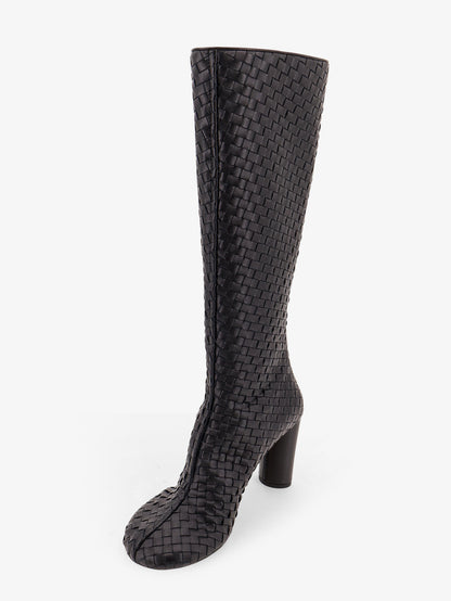 Cherry Boots with braided pattern thumbnail