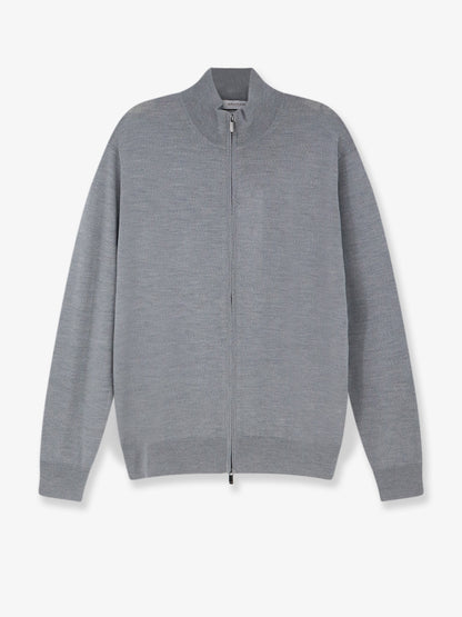 Wool cardigan with zip thumbnail