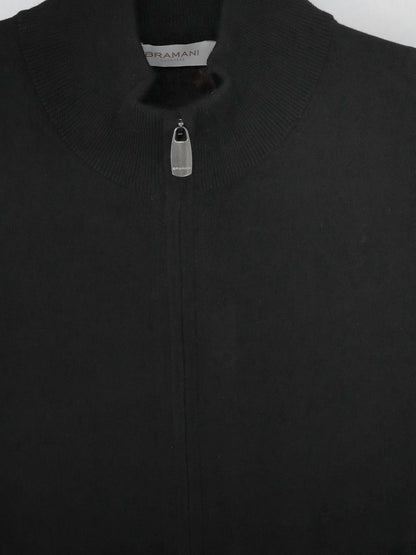 Zip-up wool cardigan thumbnail