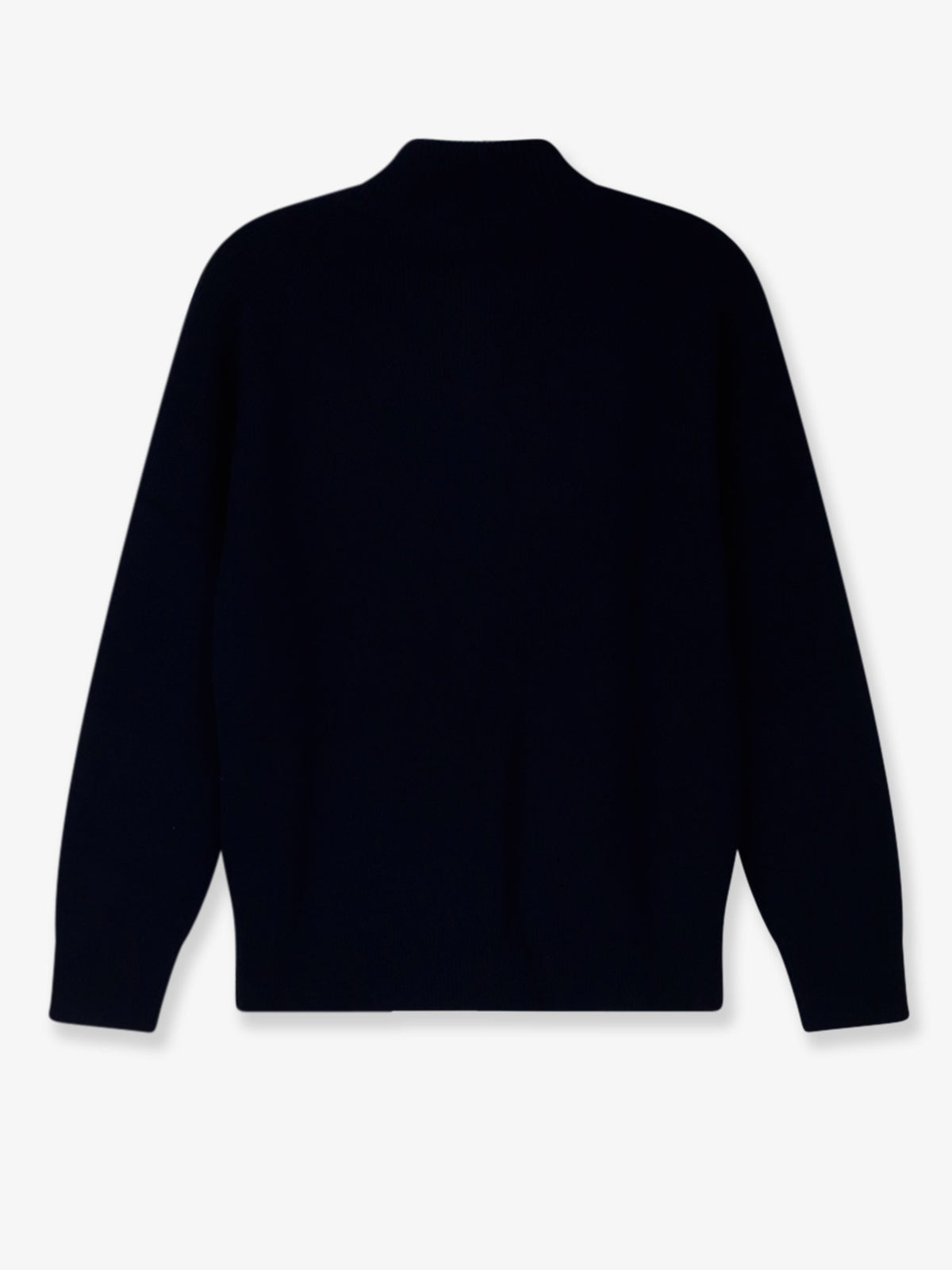 Cashmere zip-up cardigan