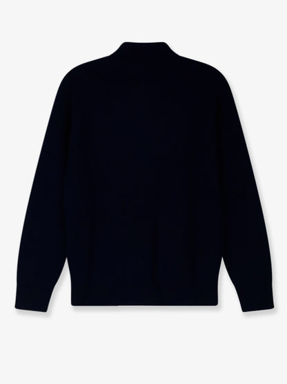 Cashmere zip-up cardigan thumbnail