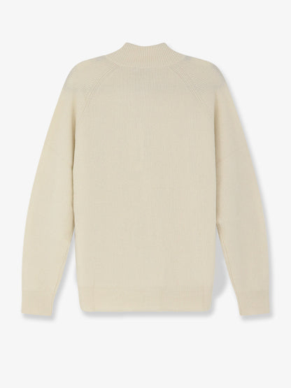 Cashmere zip-up cardigan thumbnail