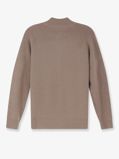 Cashmere zip-up cardigan thumbnail