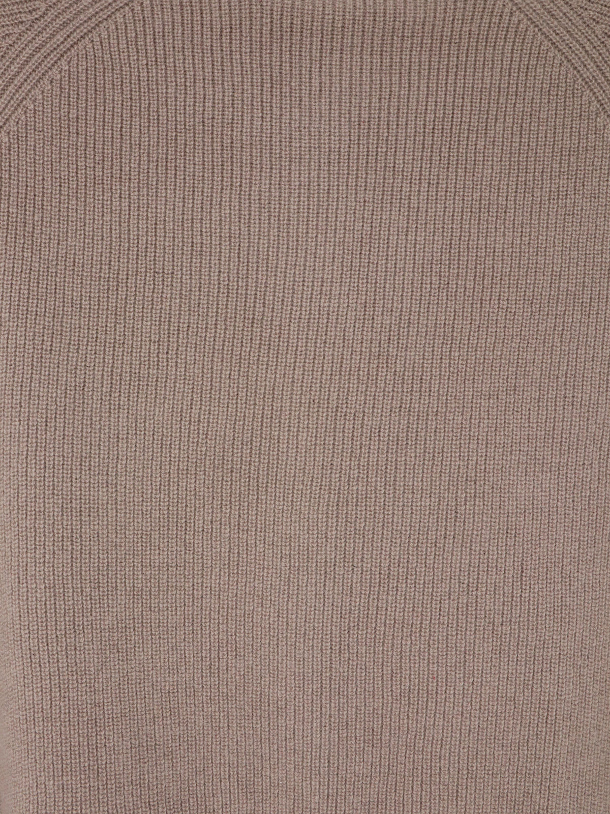 Cashmere zip-up cardigan