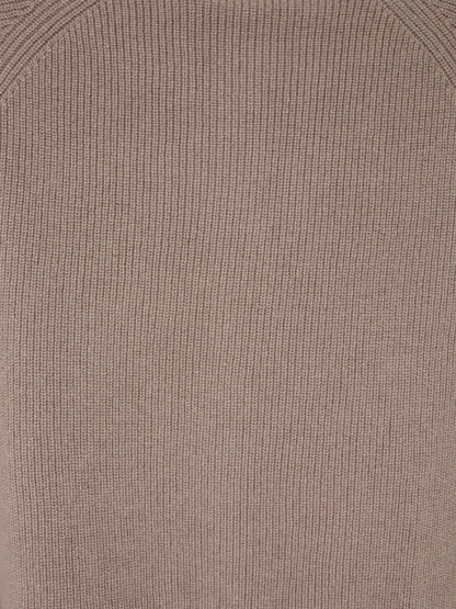Cashmere zip-up cardigan thumbnail