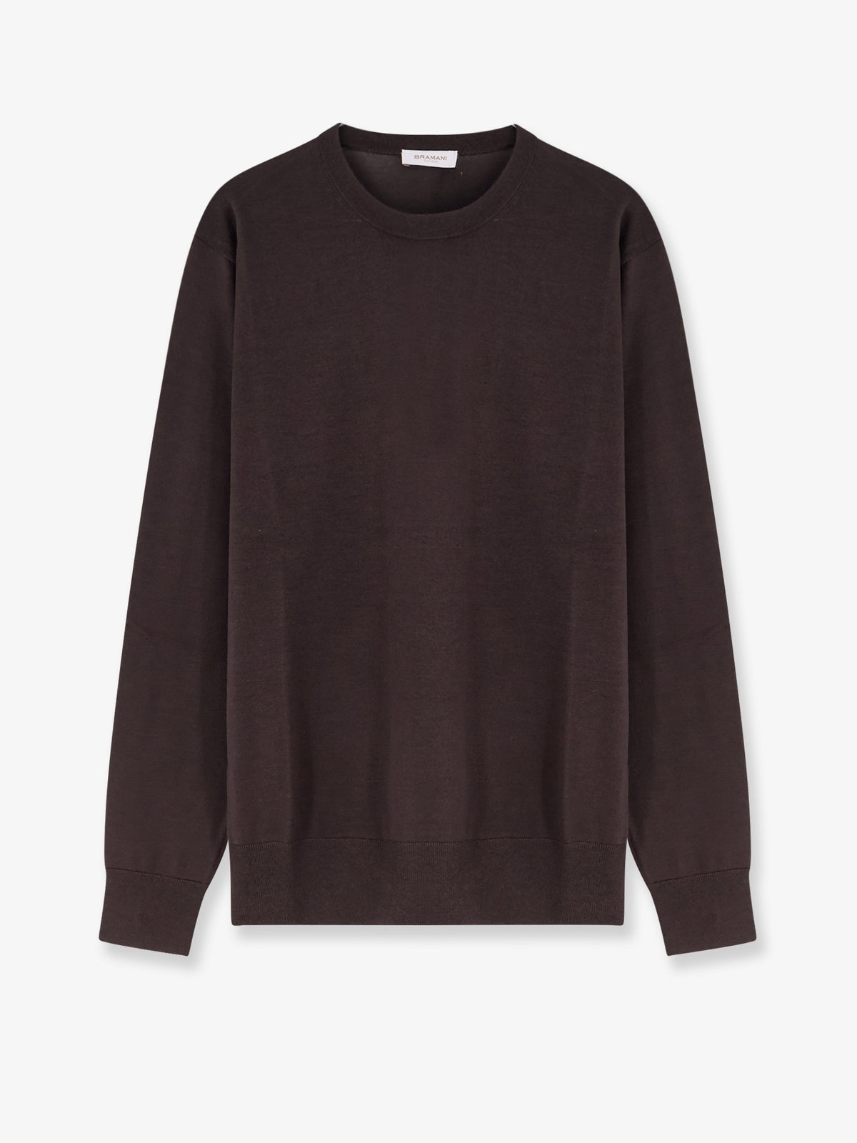 Wool crew-neck sweater