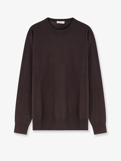 Wool crew-neck sweater thumbnail