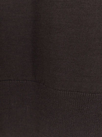 Wool crew-neck sweater thumbnail