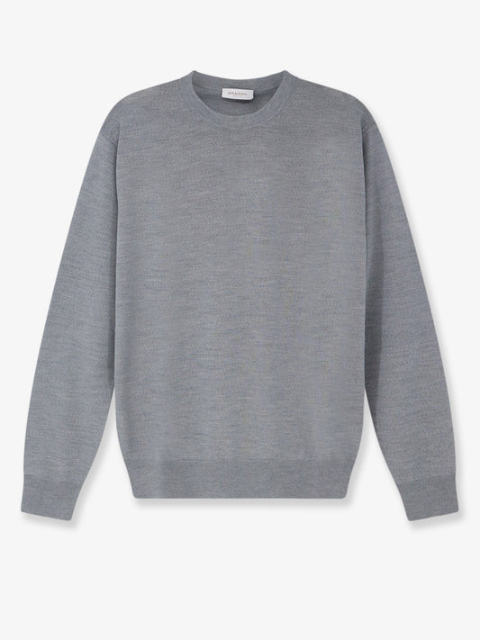 Wool crew-neck sweater