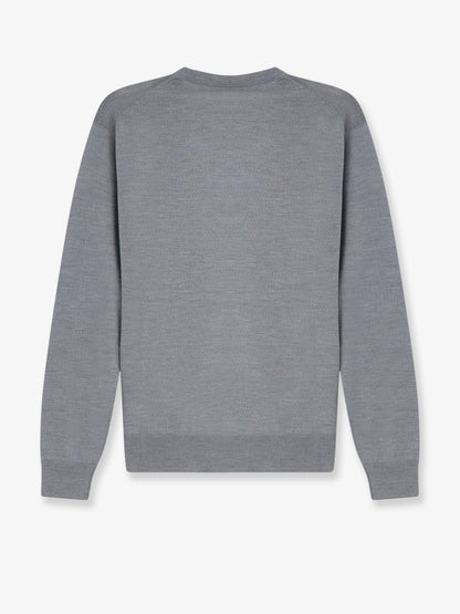 Wool crew-neck sweater thumbnail