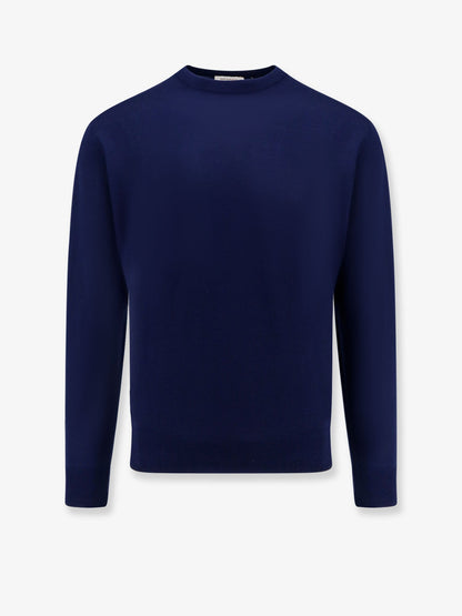 Wool crew-neck sweater thumbnail