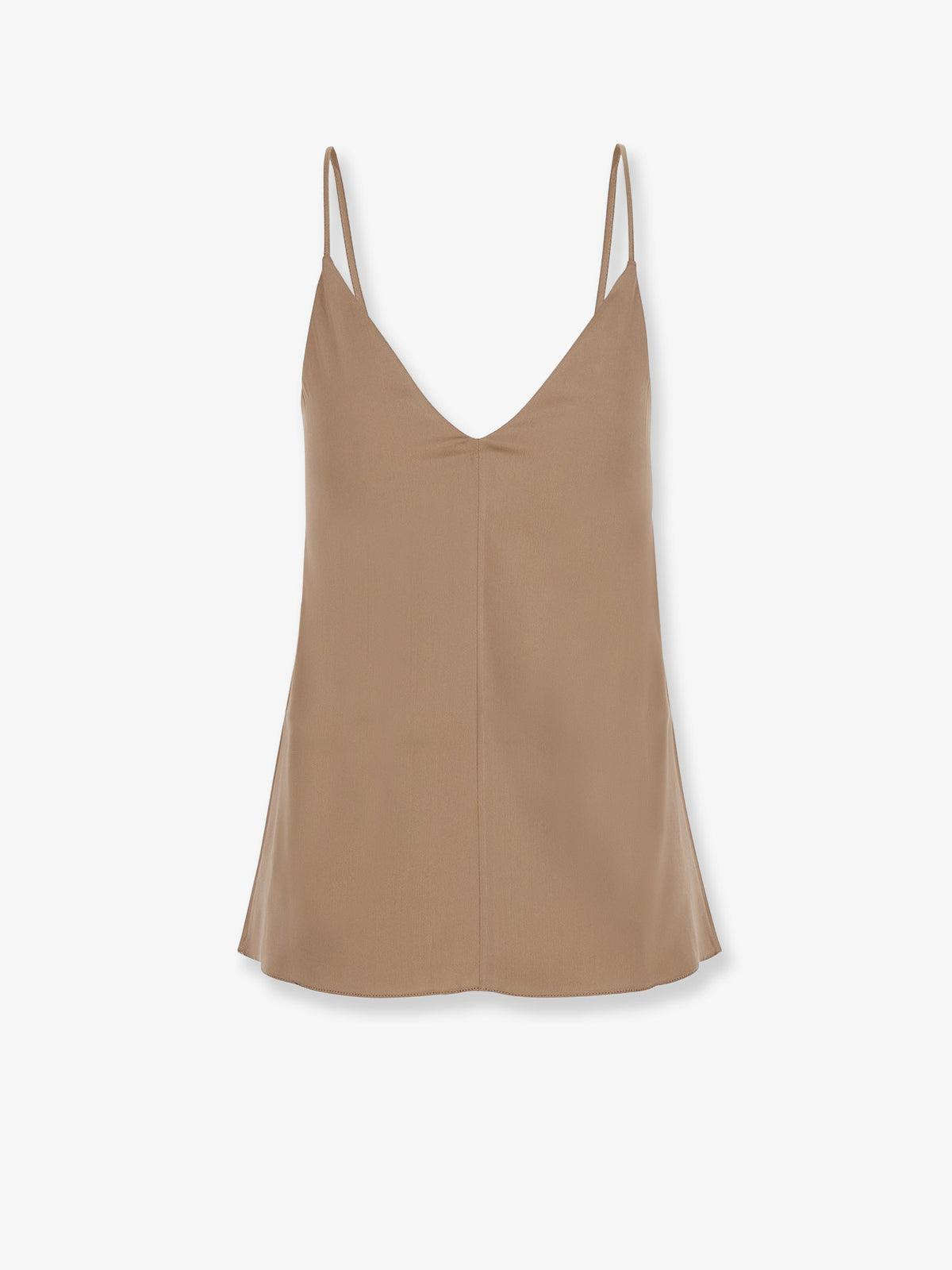 Stretch silk top