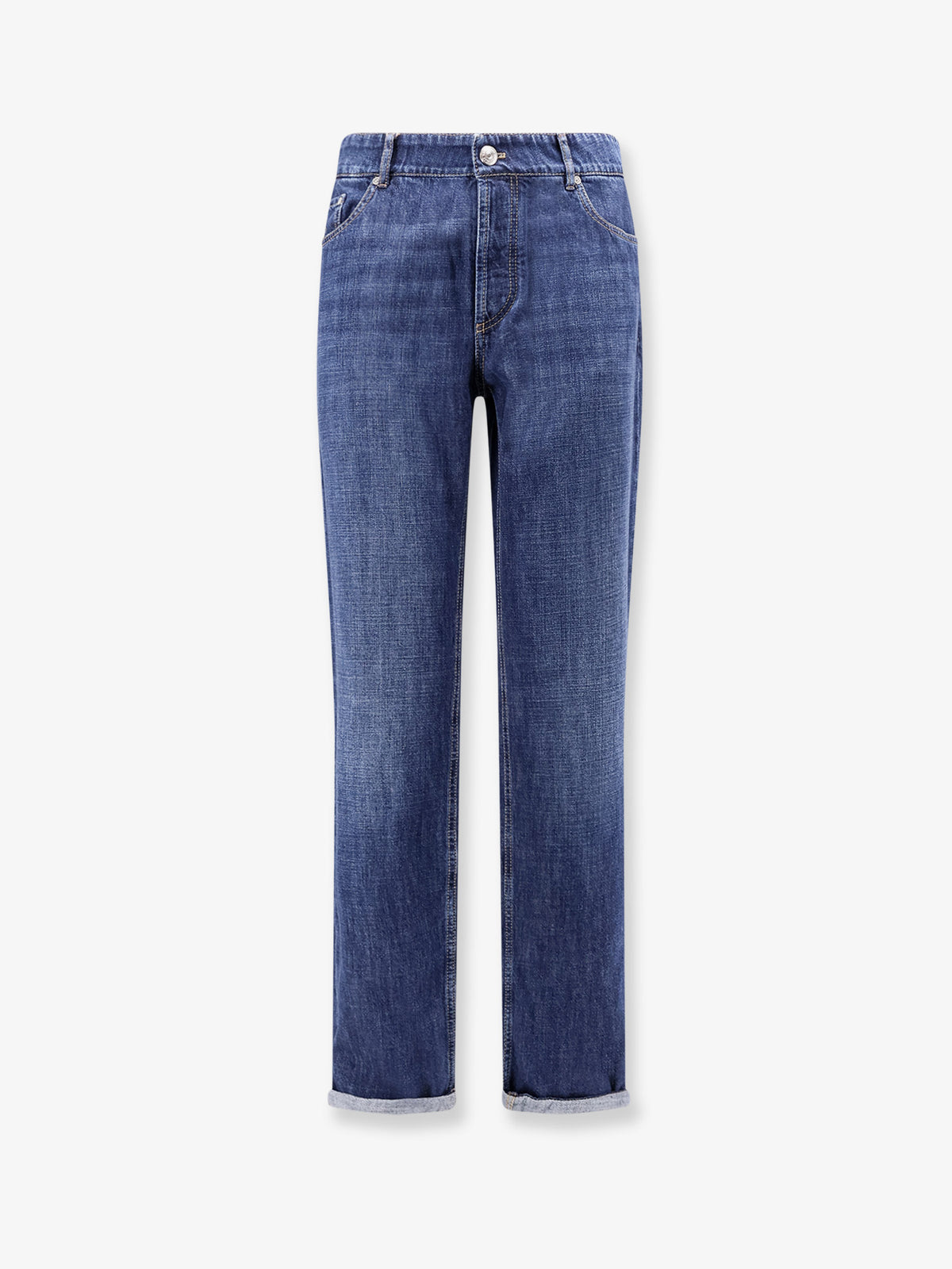 Traditional Fit light denim jeans