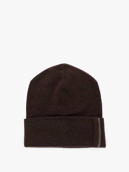 Cashmere hat with Monili detail thumbnail