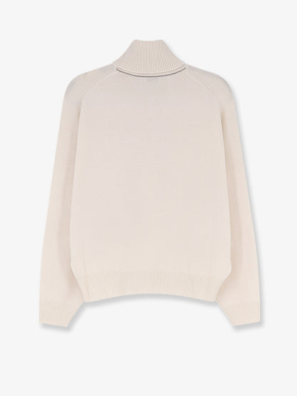 Cashmere turtleneck with Monili detail on the back thumbnail