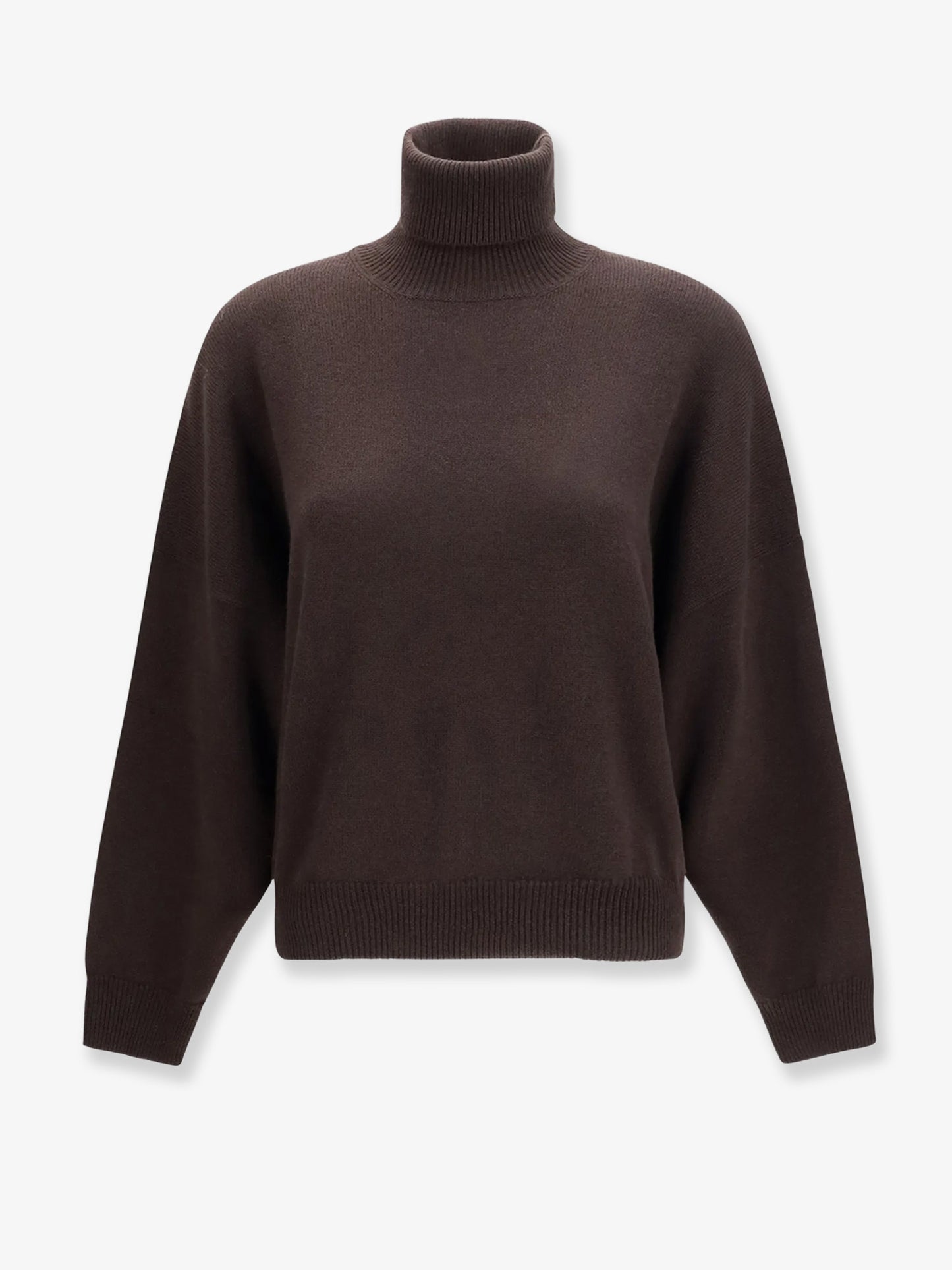 Cashmere turtleneck with Monili detail on the back