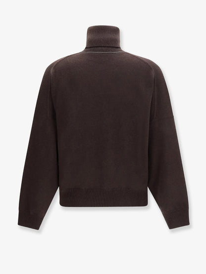 Cashmere turtleneck with Monili detail on the back thumbnail