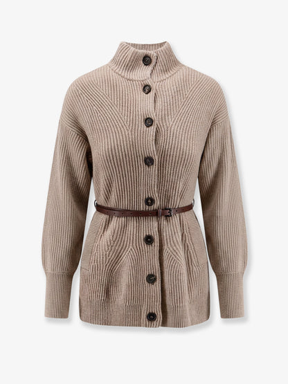Wool, cashmere, and silk blend cardigan thumbnail