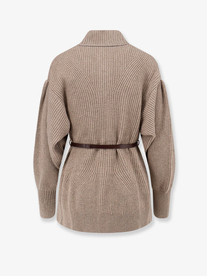 Wool, cashmere, and silk blend cardigan thumbnail