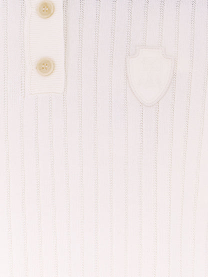 Cotton polo shirt with embroidered logo on the front thumbnail