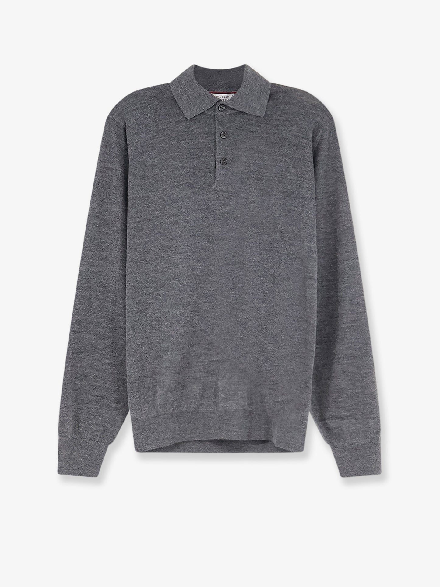 Maglia Polo in cashmere e seta