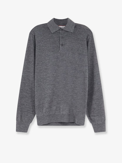 Maglia Polo in cashmere e seta thumbnail