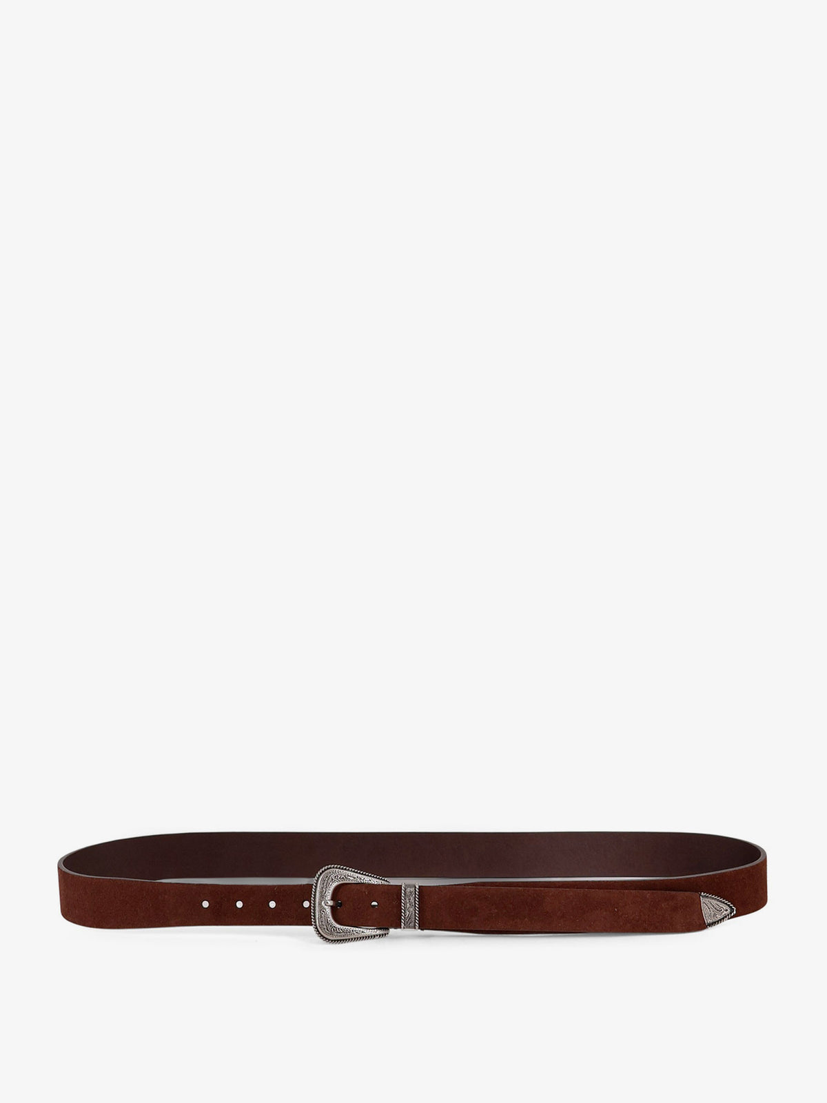 Suede belt