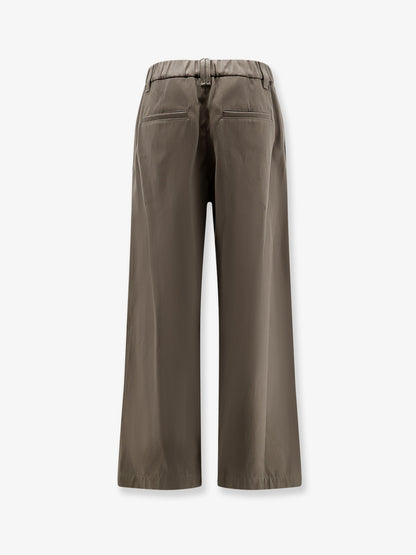 Cotton trousers with elastic and Monili detail thumbnail