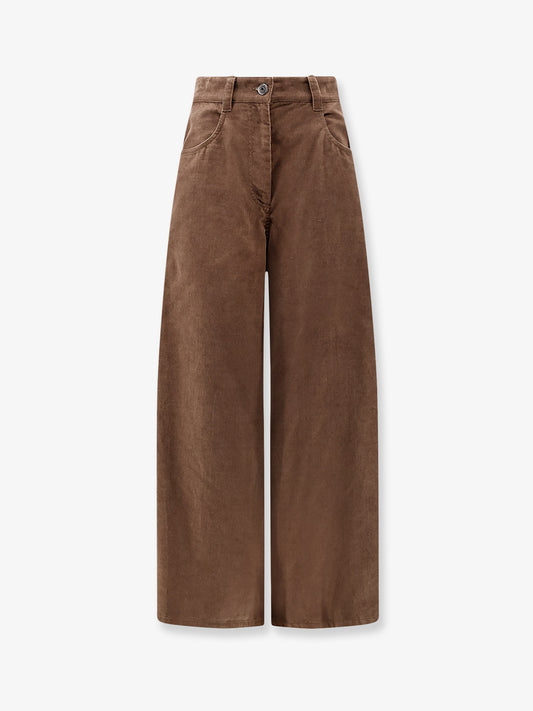 Maxi corduroy trousers
