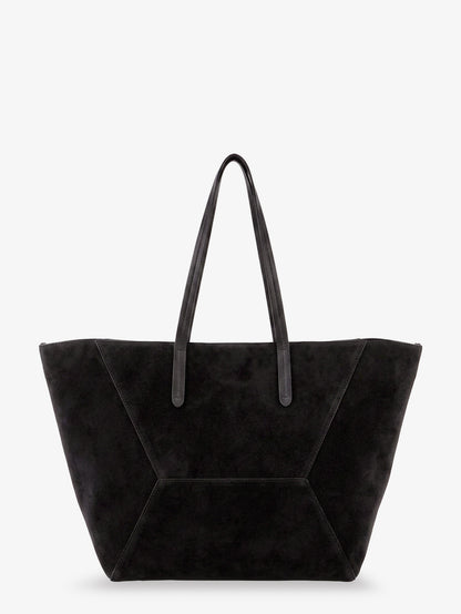 BC Duo suede shoulder bag with engraved logo thumbnail