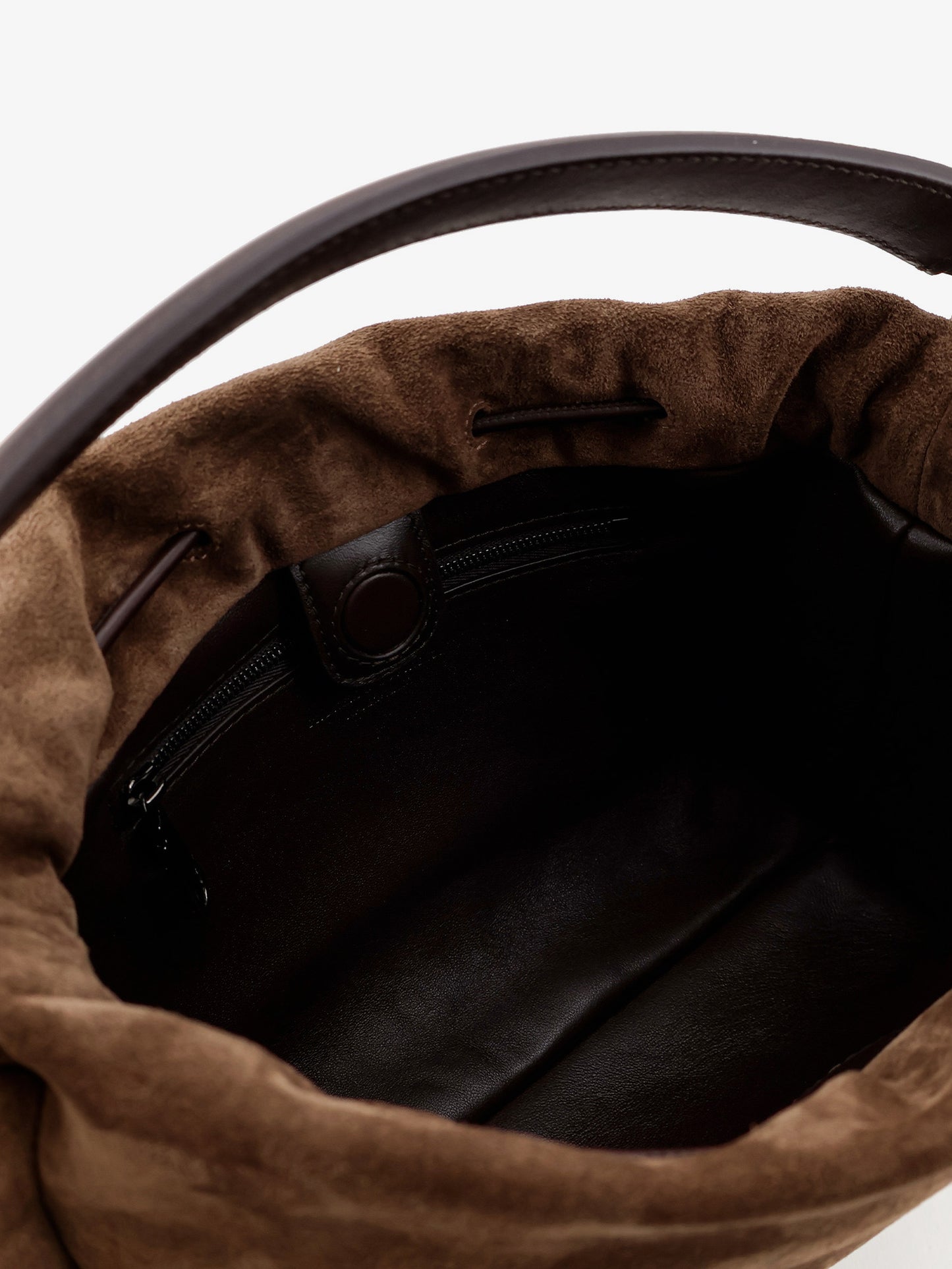 Bucket Mellow Suede Handbag