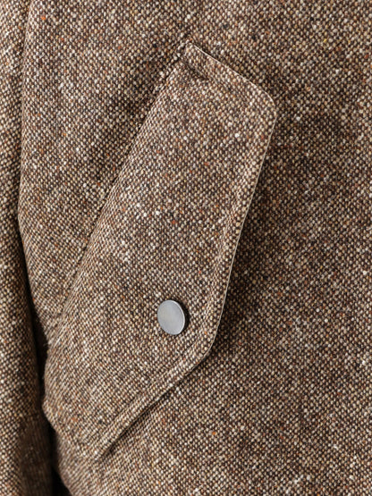 Mélange virgin wool blend jacket thumbnail