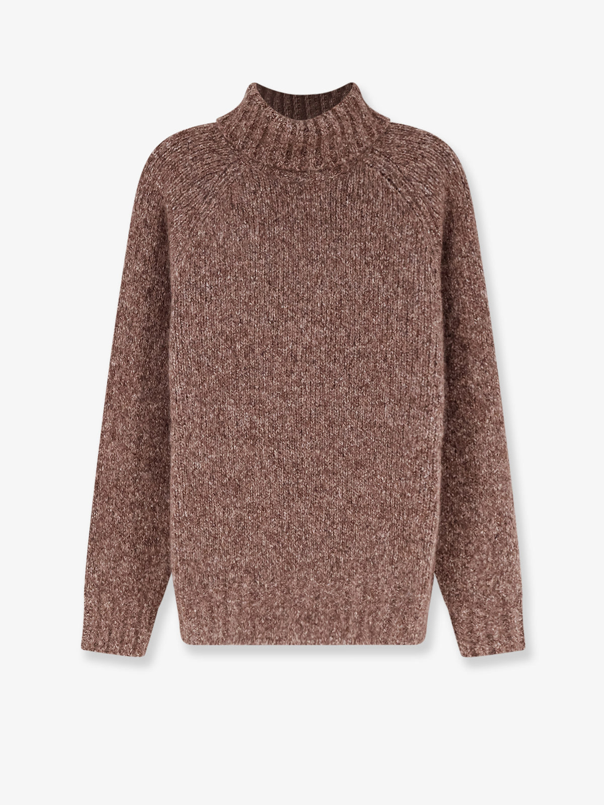 Cashmere and silk blend turtleneck