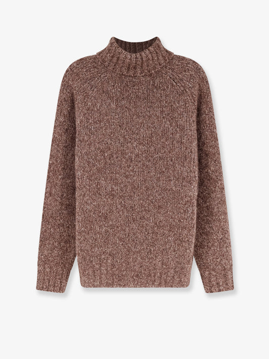 Cashmere and silk blend turtleneck