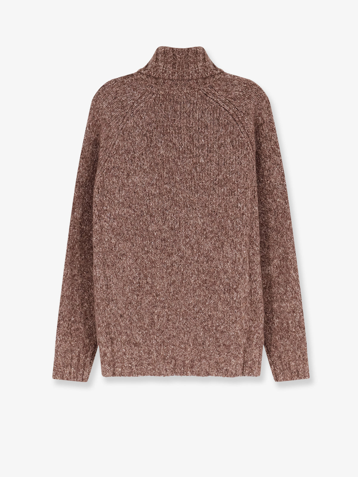 Cashmere and silk blend turtleneck
