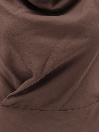 Flared Twill Fluid virgin wool dress thumbnail