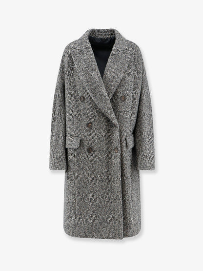 Virgin wool and alpaca overcoat thumbnail