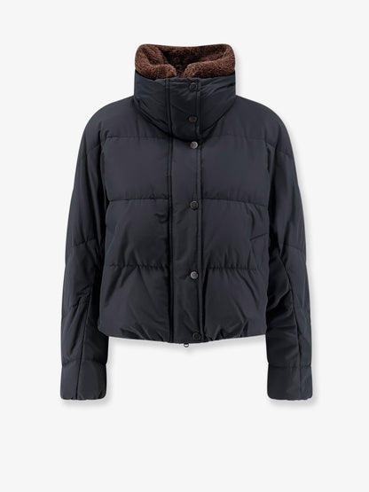 Down Jacket with Shearling collar thumbnail