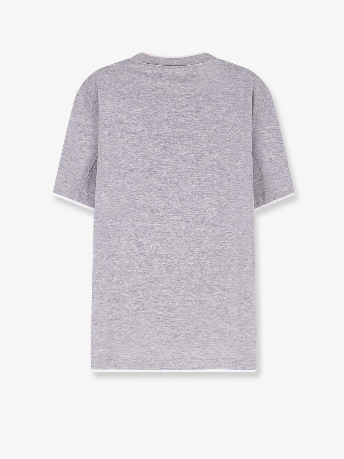 Silk and cotton blend T-shirt