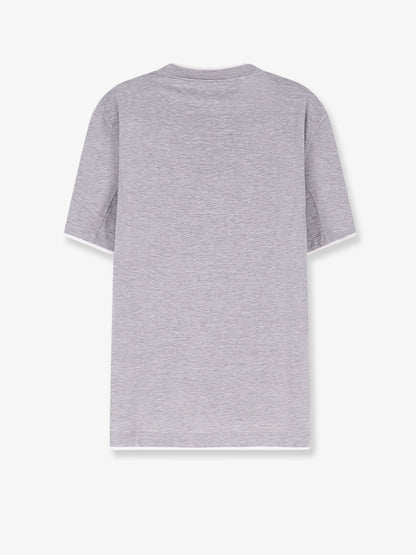 Silk and cotton blend T-shirt thumbnail